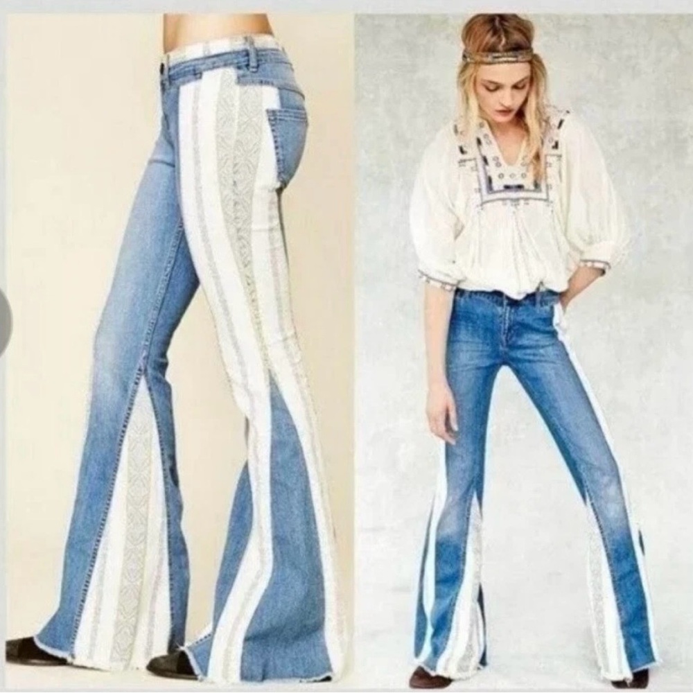 Rare Free People Danica Jeans